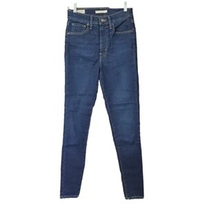 Levi's Mile High Super Skinny dark wash jeans 27